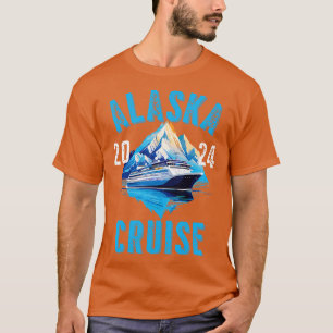 Camiseta Amigo de Férias Familiares do Alaska Cruise 2024