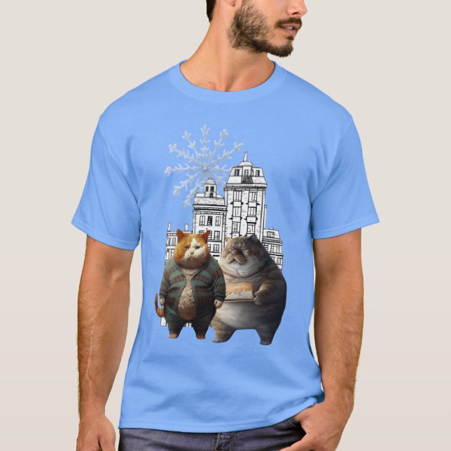 Camiseta amigo de gato (Frente)