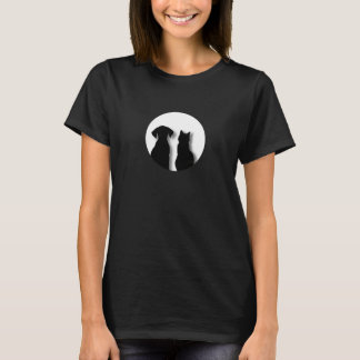 Camiseta Amigo de gato e cachorro