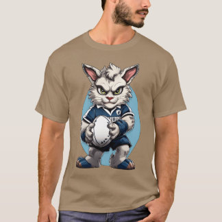 Camiseta Amigo de gatos Rugby