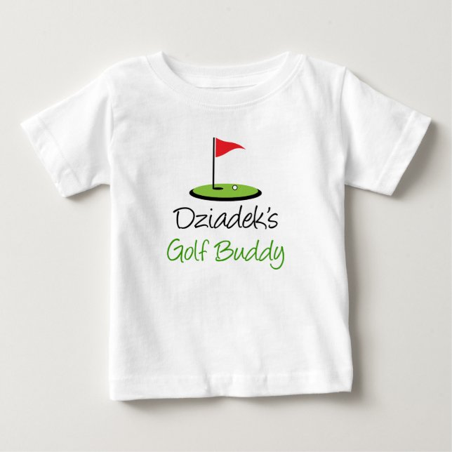 Camiseta Amigo de Golfe do Dziadek (Frente)