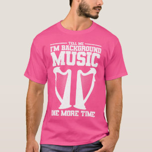 Camiseta Amigo de instrumentos musicais Harp