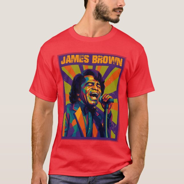 Camiseta amigo de James Brown (Frente)