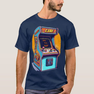 Camiseta amigo de jogos antigos família