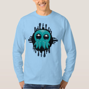 Camiseta Amigo de Octopus Adorável para Bebês