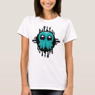 Camiseta Amigo de Octopus Adorável para Bebês