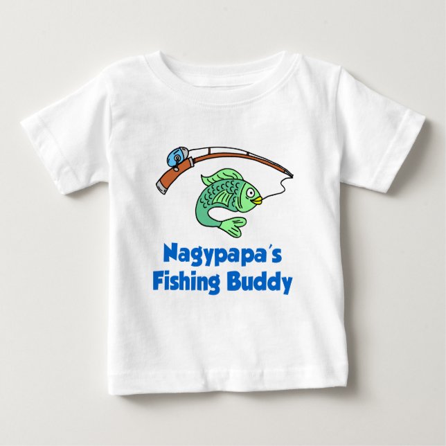Camiseta Amigo de Pesca de Nagypapa (Frente)