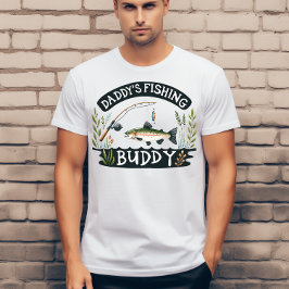 Camiseta Amigo de pesca do papai