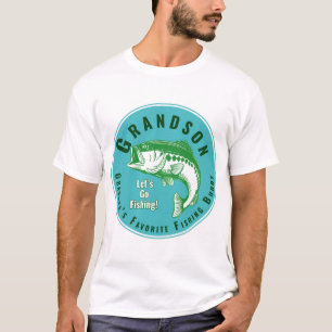 Camiseta Amigo de Pesca Favorito do Vovô