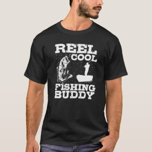Camiseta Amigo de pesca muito fixe para homem Pai Filho Avô