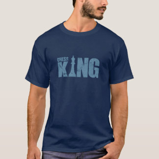 Camiseta Amigo de quebra-cabeça de xadrez rei esporte tabul