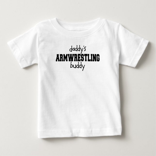 Camiseta Amigo do Armwrestling do pai (Frente)