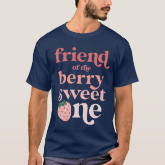 Camiseta Amigo do Berry Sweet One Strawberry First ret