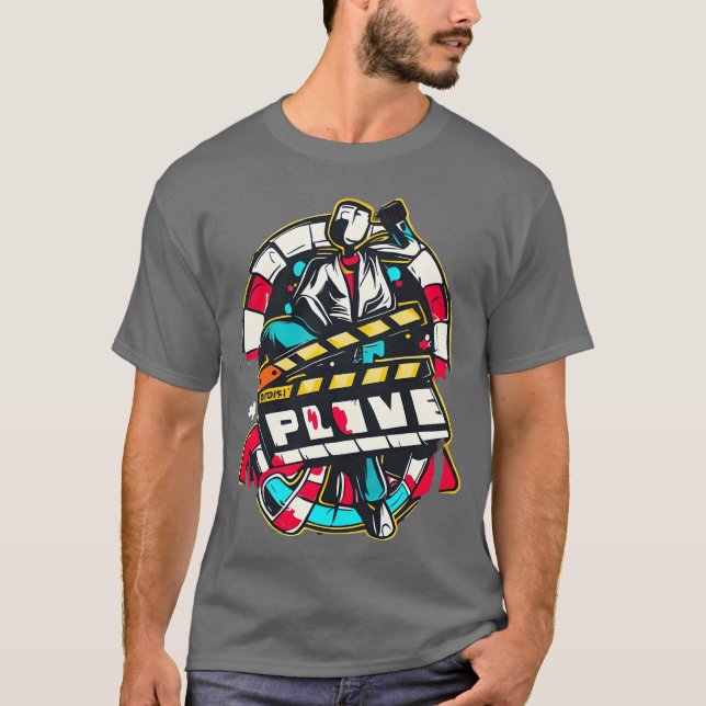 Camiseta amigo do cinema (Frente)