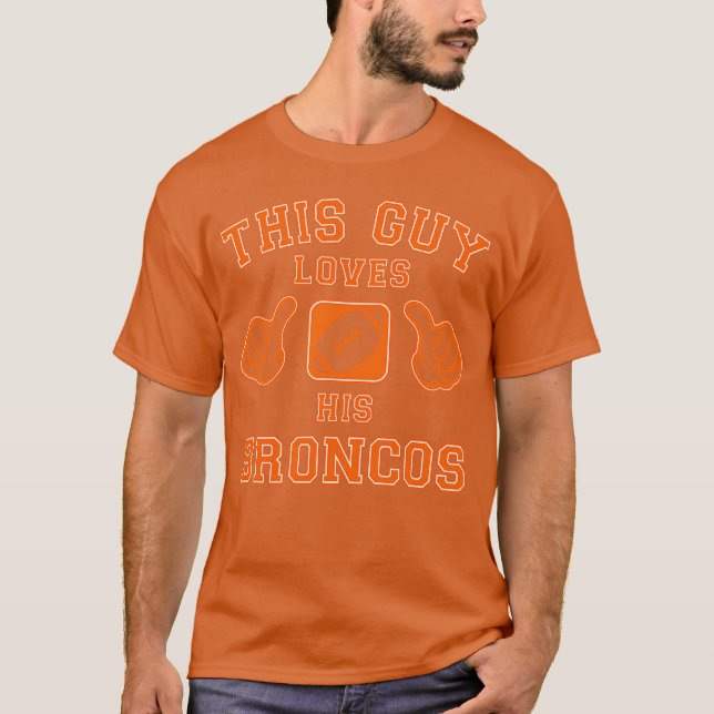 Camiseta amigo do DenverBroncos (Frente)