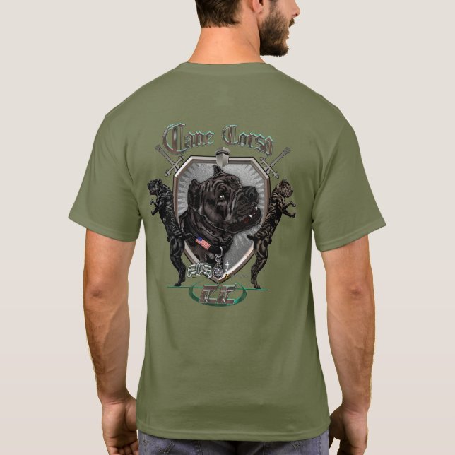 Camiseta Amigo do Detentor do Corso da ELITE Cane (Verso)