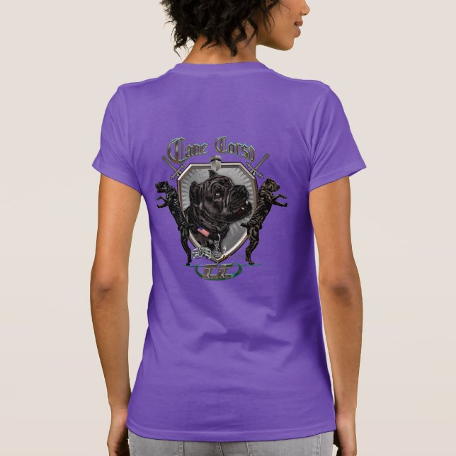 Camiseta Amigo do Detentor do Corso da ELITE Cane (Verso)
