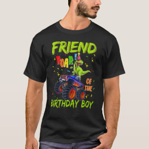 Camiseta Amigo do Dinossauro Rawr Dinossauro de Aniversário