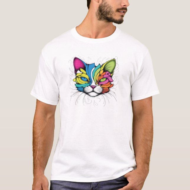 Camiseta Amigo do Gato (Frente)