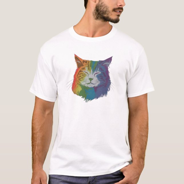 Camiseta Amigo do Gato (Frente)