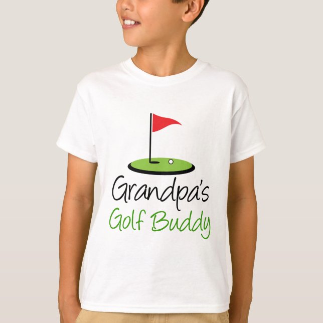 Camiseta Amigo do golfe do vovô (Frente)