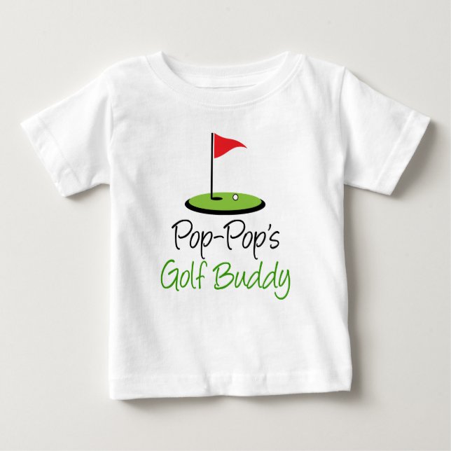 Camiseta Amigo do golfe dos Pop-Pop (Frente)