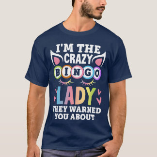 Camiseta Amigo do jogo do cartão de bingo