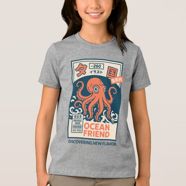 Camiseta Amigo do Oceano (Frente)