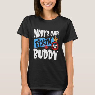 Camiseta Amigo do Papai Consertando o Carro do Papai Mecâni