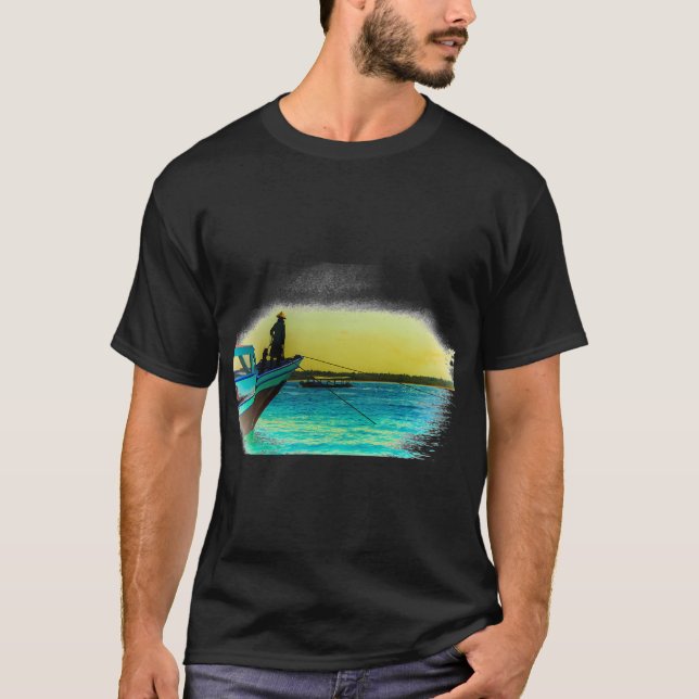 Camiseta Amigo do pescador (Frente)