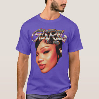 Camiseta Amigo do Rosto da Cabeça do Rapper Bonito