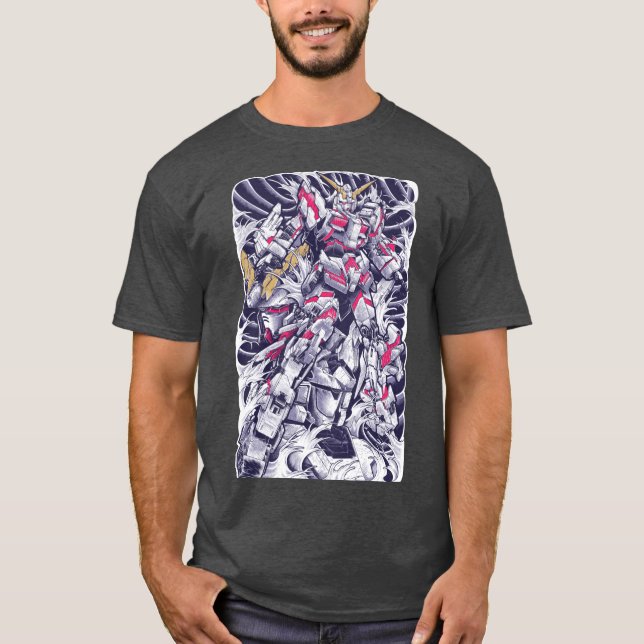 Camiseta Amigo do Unicorn Gundam (Frente)