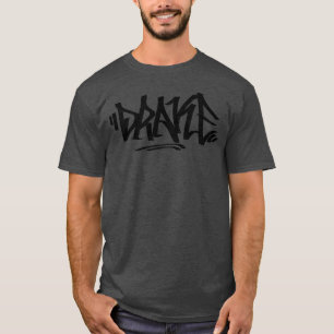 Camiseta Amigo Drake Caligrafia Grafite Arte de Rua Hiphop