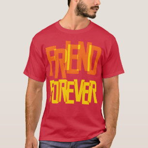 Camiseta amigo eterno ama amigos eterno irmão casal