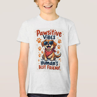 Camiseta Amigo Fiel do Humano Cachorro Fofo