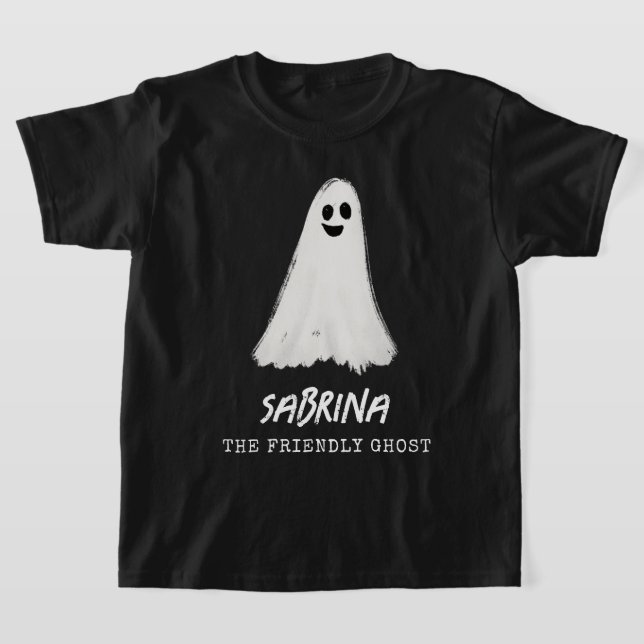 Camiseta Amigo Ghost Spooky Halloween Kids (Postura )
