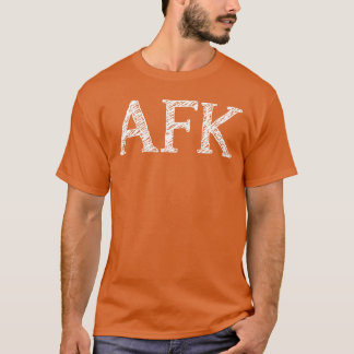 Camiseta Amigo homem divertido meme AFK Brothereen jogador 