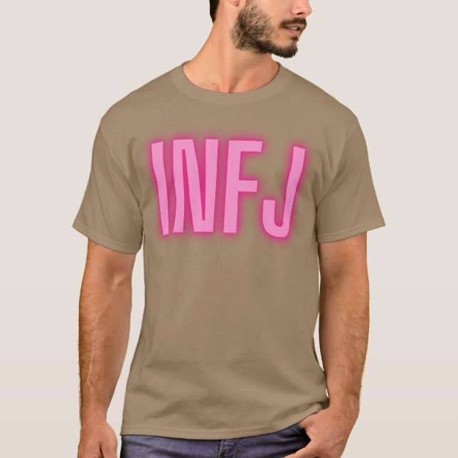 Camiseta Amigo INFJ dos anos 80 (Frente)
