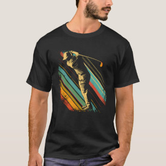Camiseta Amigo jogador de golfe com visual dos anos 80