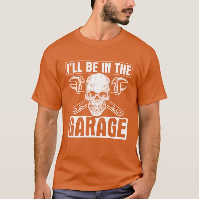 Camiseta Amigo Mecânico de Carros (Frente)