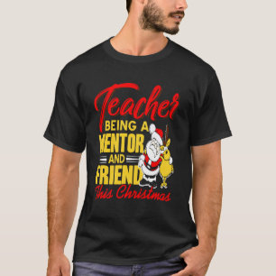 Camiseta Amigo Mentor Professor Apreciação deste Natal