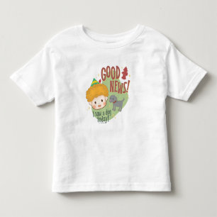 Camiseta Amigo, o Elf Boas Notícias! Eu vi um cachorro hoje