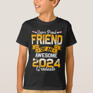 Camiseta Amigo Orgulhoso De Graduação Do Formando 24 De 202