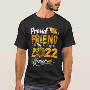 Camiseta Amigo Orgulhoso De Um Formando Orgânico De Girasso
