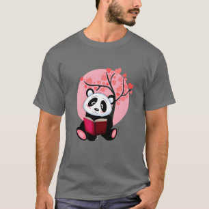 Camiseta Amigo Panda Amigável e Fofo
