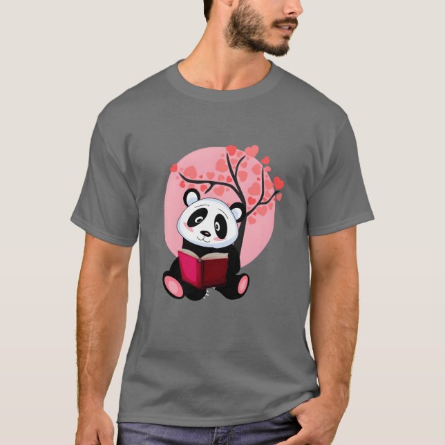 Camiseta Amigo Panda Amigável e Fofo (Frente)