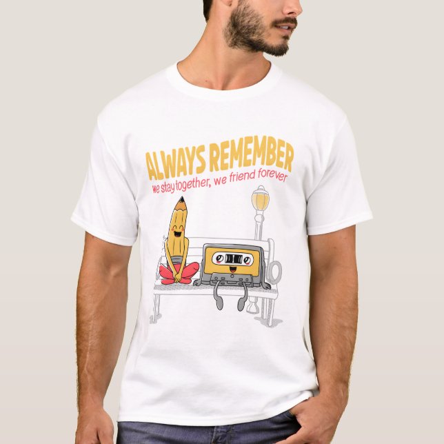 Camiseta Amigo para sempre (Frente)