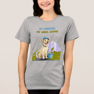 Camiseta Amigo Pescador – Edição Labrador Retriever