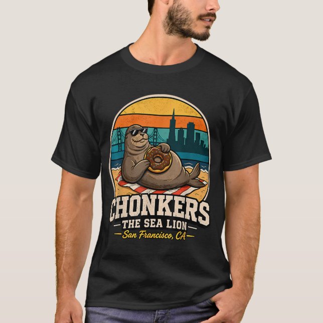 Camiseta amigo pescador verde turquesa (Frente)