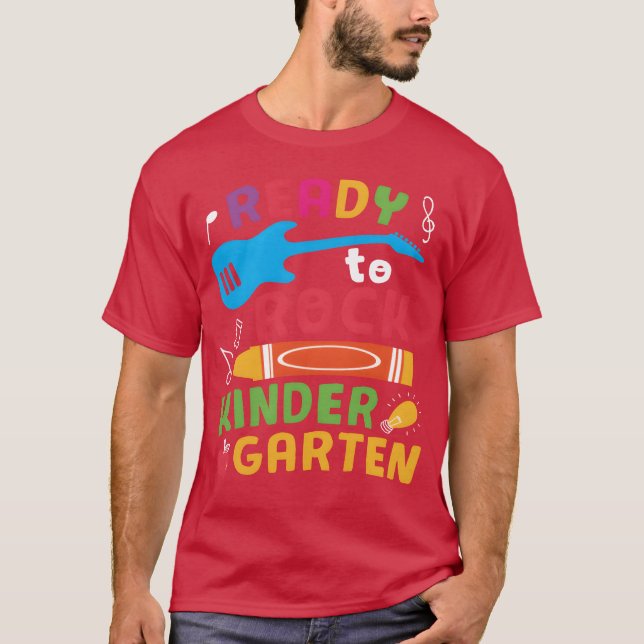 Camiseta Amigo Readyo Rock Kinder Garten (Frente)